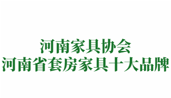 榮譽(yù)：河南省套房家具十大品牌